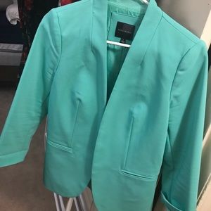 Blue The Limited Blazer with pockets